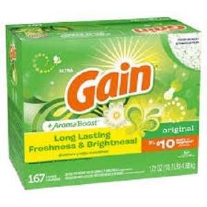 Gain Flings Ultra Oxi Paquetes de detergente para ropa 112 Count Cascada Delicia Aroma para lavar ropa Baño Hojas de polvo de lavado - Product Image 2