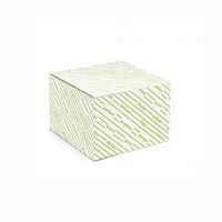 Caja de Cartón Blanco Reciclado Mod. Caja MAXI 15x15x10 cm - Empaque Personalizado para Regalos con Protección UV