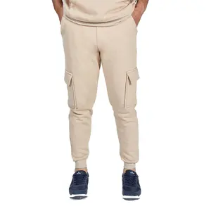 Best Selling Homens Carga Fleece Pant Qualidade Personalizada Perder Moda Fleece Sweatpants OEM Nova Chegada Fleece Trouser