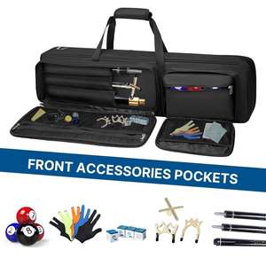 Estuche de Transporte para Taco de Billar, Fabricante Mayorista de Estuches de Billar Duraderos, Estuche Personalizado con Logotipo para Taco de Billar, Estuche para Taco de Billar - Product Image 4