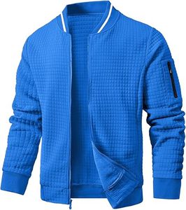 2025 Wholesale Custom Design Polyester Lightweight Quick Dry <b>Light</b> Bomber <b>Jacket</b> Causal <b>Men's</b> Varsity Windbreaker <b>Jacket</b> For <b>Men</b> - Product Image 1