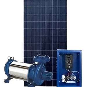 Good quality solar Ac surface pump 10hp suitable for open irrigation applications like slumps, well, lake ,river water purpose