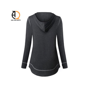 Sudadera con capucha para mujer Sudadera personalizada de estilo callejero Sudadera con capucha de serigrafía para mujer Sudadera con capucha barata para mujer - Product Image 4