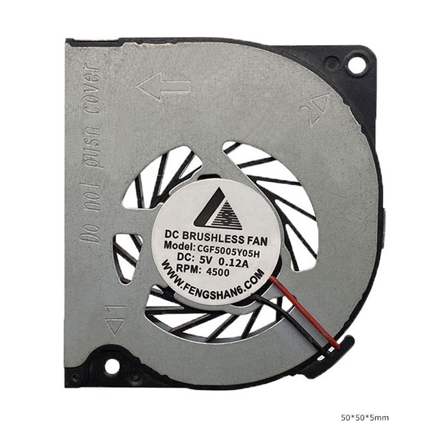 Factory Supplier 50*55*10mm Laptop CPU Fan for NEC Vk23 5V 12V 0.5A Low Noise Mini Blower Cooling Fan