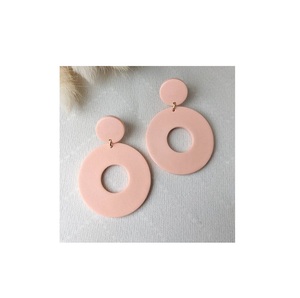 Pendiente de resina epoxi para fiesta de boda para mujer, uso hecho a mano, estilo de tendencia, accesorios de joyería de moda, pendiente de resina - Product Image 5