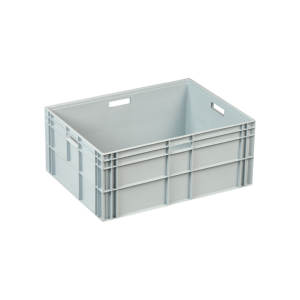 Caja Industrial Apilable KT 8633 de Polipropileno, Contenedor de Almacenamiento Euronorm, Solución de Almacenamiento Industrial de Plástico - Product Image 1