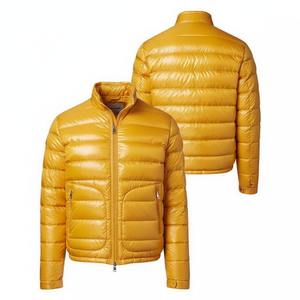 2026 New Fashion <b>Men</b> <b>Parka</b> Autumn <b>Winter</b> <b>Coat</b> Solid Stand Collar Zipper Closure Pockets Casual Warm Thick Puffer Jacket <b>Men</b> - Product Image 3