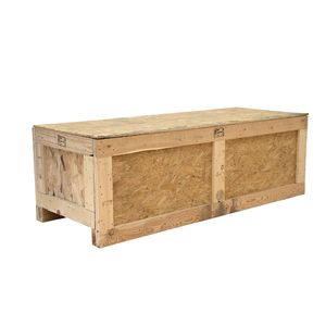 Boîte en bois pliable en contreplaqué, emballage en bois, boîte en bois personnalisée OEM, caisse en bois pour l'expédition, emballage plat, boîte en contreplaqué sans clou, acceptée - Product Image 1