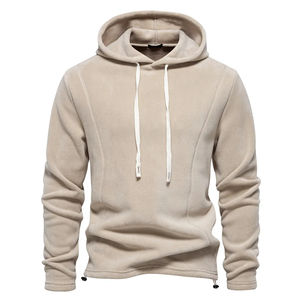 2025 Men's Oversize Hoodie High Quality Pullover <b>Warm</b> <b>Fleece</b> Sweatshirts Solid Color Casual Style for Male and Female - Product Image 1