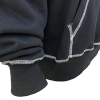 Ensemble de survêtement respirant en molleton technique pour homme, coupe classique, 100 % coton, pantalon empilé et sweat à capuche, écologique et à séchage rapide