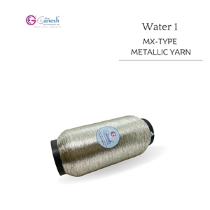 Jari de poliéster tipo MX Jari bordado 150D de alta tenacidad con hilo metálico tipo Lurex S y ST tipo cobre metálico MX - Product Image 2