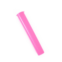 Tubes à cigares personnalisés de 98 mm, 109 mm, 116 mm, avec couvercle à ouverture facile, en plastique, à l'épreuve des enfants, pour emballages de cigarettes enroulées