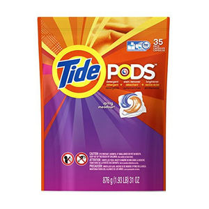Tide Pods 81 Pack pour la technologie de nettoyage intelligent Conception de capsules pré-mesurées pour toutes les laveuses, même les charges d'eau froide - Product Image 4