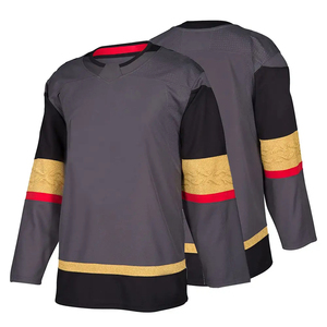 Jersey de Hockey sobre Hielo Unisex Personalizado de Alta Calidad, Último Diseño, Conjunto Deportivo con Nombre de Equipo OEM para Adultos, Gran Venta - Product Image 3