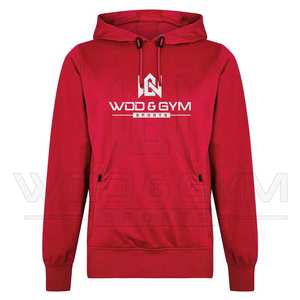 Alta calidad térmica algodón poliéster ropa de calle sudaderas con capucha polar varios colores liso en blanco personalizado hombres sudaderas con capucha - Product Image 3