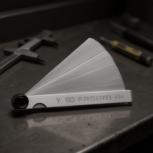 Jauge d'épaisseur métrique Facom à extrémité ronde pour outils de coupe et de formage - Product Image 3