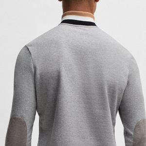 Casual Wear Design With Stand Collar Men Sweatshirt For Wholesale <b>Bulk</b> Buyers Full Sleeve & Customized Logo Relaxed Fit Design - Product Image 5