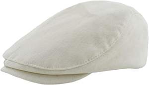 Men's <b>Summer</b> Cotton <b>Flat</b> <b>Cap</b> Breathable Adjustable Ivy Cabbie Newsboy Hat for Beach Casual Driving Hunting Beret <b>Cap</b> for Winter - Product Image 4