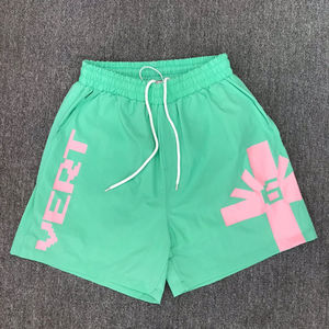 Pantalones cortos de felpa francesa para hombre de alta calidad, Vintage, desgastado, lavado ácido, patrón sólido, ropa de calle de algodón pesado - Product Image 6