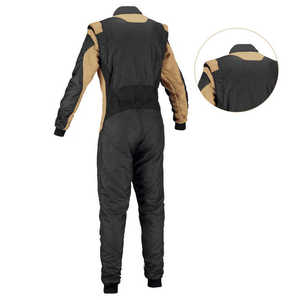 Nouveau style de combinaisons de course de moto et de kart Personnaliser le logo et le design Combinaison de course de kart à séchage rapide Combinaisons de qualité supérieure - Product Image 6