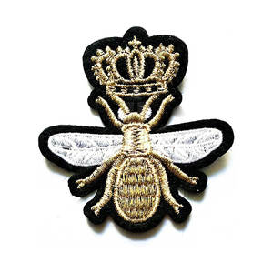 Venta directa de fábrica Parche bordado ecológico Forma de flor de hierro en PVC Hecho en tela de lona de Pakistán - Product Image 6