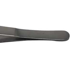 Pince à épiler pour sourcils à pointe inclinée en acier inoxydable, longueurs 125mm, 140mm, 160mm, directement du fabricant Haiju, prix abordable - Product Image 2