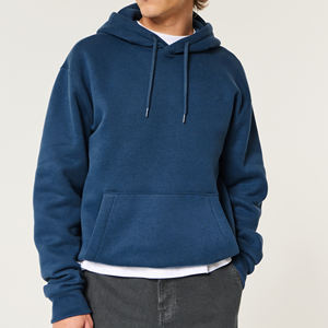 Sweats à capuche personnalisés Fabricant OEM & ODM 300-1000 Gsm Violet French Terry Pull à capuche régulier - Product Image 2