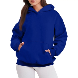 Sudadera con Capucha Ligera de Algodón para Mujer, Diseño Elegante con Estampado y Bordado 3D, Tela Elástica, Logotipo Frontal - Product Image 5