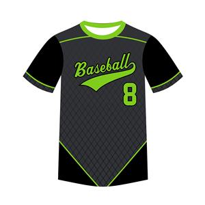 Camiseta de Béisbol a Rayas para Hombre, la Más Vendida, 100% Poliéster, Secado Rápido, Ropa Deportiva Personalizable, 100% en Pakistán - Product Image 2