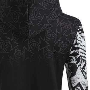 เสื้อฮู้ดดี้พิมพ์ลายโลโก้ตามสั่ง ผ้าคอตตอนผสม ระบายอากาศได้ดี สไตล์พูลโอเวอร์ สำหรับผู้ชาย รุ่นใหม่ล่าสุดสำหรับฤดูหนาว - Product Image 5