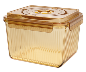 Airtight <b>Glass</b> Food Storage Container Fresh Keeper BPA Free Travel Storage <b>Box</b> with Lock Lid for Meal Prep Refrigerator - Product Image 1