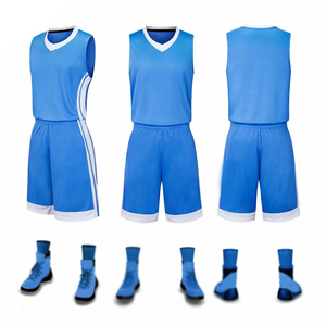 Bsci ชุดกีฬาผ้าโพลีเอสเตอร์ออกแบบใหม่เสื้อบาสเก็ตบอลและกางเกงขาสั้นพร้อมชื่อทีมและจำนวนเครื่องแบบพิมพ์ลายขนาดพิเศษ - Product Image 2