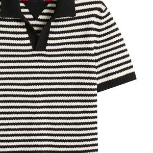 Polo Clásico de Punto Texturizado con Tacto Suave y Ajuste Delgado, Polo de Punto Texturizado con Elegante Patrón de Punto - Product Image 2