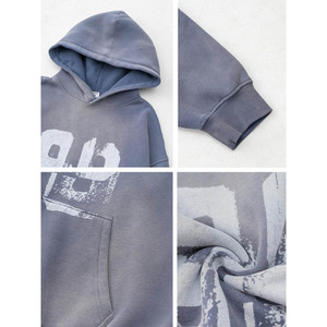 Y2K Grunge gothique graphique à manches longues sweat surdimensionné femmes <span class=keywords><strong>Harajuku</strong></span> esthétique Hiphop <span class=keywords><strong>Streetwear</strong></span> automne <span class=keywords><strong>Style</strong></span> à capuche - Product Image 4