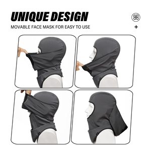 Pasamontañas Profesional de Alta Calidad para Motociclismo y Ciclismo, Cortavientos, a la Moda, Color Personalizado con Talla, Pasamontañas para Carreras - Product Image 3