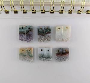 ระยิบระยับพร้อมจี้พลอยอเมทิสต์หายากจี้เจาะความงามตามธรรมชาติของการป้องกันความสงบและแสงที่สมบูรณ์แบบสำหรับของขวัญและงานฝีมือเครื่องประดับ - Product Image 1