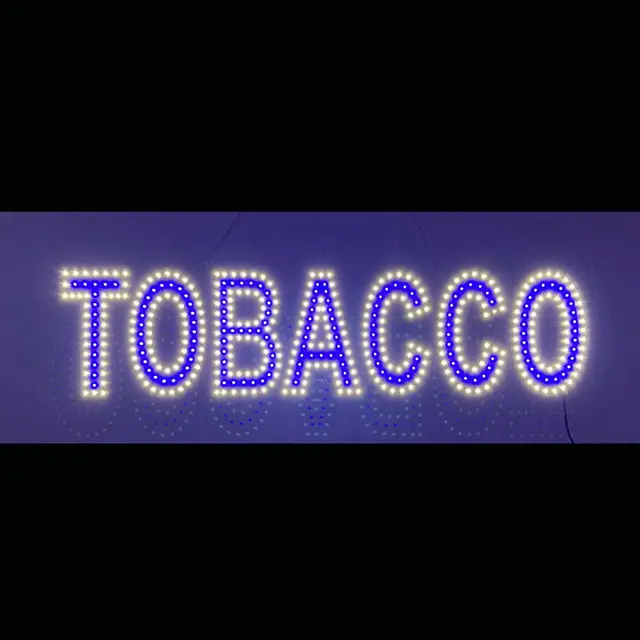 Алюминиевая печатная плата с открытым знаком в деловом стиле Hooka-h ciga-r, таможенный электронный банкомат, знак магазина дыма