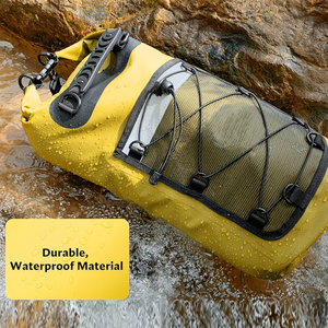 Custom logo <b>PVC</b> Outdoor Water Sports Mesh Bag Dry Bag Water Proof Backpack Camping Drybag - Product Image 2