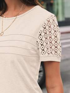 Camiseta Casual Unisex de Cuello Redondo, Ajuste Regular, 300GSM, Material Personalizado, Tejido de Punto, Transpirable, de Secado Rápido - Product Image 2