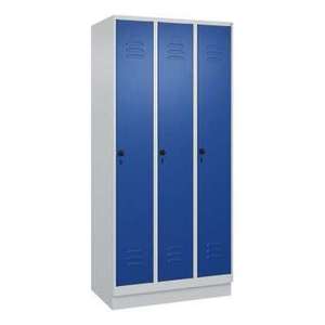 Armadio Spogliatoio Locker Classic Plus 1950 x 900 x 500 mm AxLxP 3-scomparti - Product Image 5
