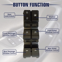 Modelos de calidad impresionante Control de potencia del lado del conductor Interruptor de ventanas universal automático para Hyundai Ioniq apto para 93570G2020