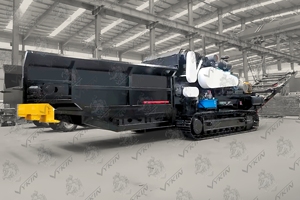 Broyeur à bois 50TPH USA-pour le recyclage du bois et de la biomasse-Qualité USA-Expédition DDP incluse-Meuleuse horizontale VYKIN 50-HG - Product Image 2