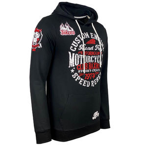 Sweat à capuche d'hiver de haute qualité, surdimensionné, épaules tombantes, poids lourd, 350 GSM, impression entièrement personnalisée, mélange de coton et de polyester, polaire - Product Image 2