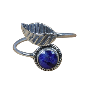 Anillo clásico estilo bohemio, joyería para mujer, joyería de plata de ley 925, zafiro, piedras preciosas, anillo hecho a mano, regalo para el amor - Product Image 1