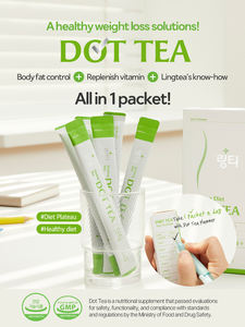 Lingtea dot ชาเขียวรสแอปเปิ้ลชาพร้อมสารสกัดจากแอปเปิ้ลแพ็ค X14 10กรัมอายุการเก็บรักษา2ปีผลิตในเกาหลี - Product Image 2