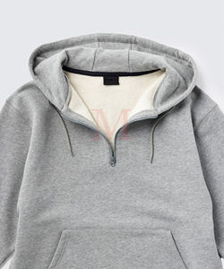 New Arrival Winter Oversized Pullover <b>Hoodie</b> 100% Cotton 400GSM Boxy Style Pocket Design All Colors Available <b>Plain</b> Dyed - Product Image 4