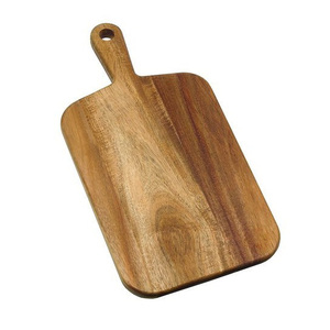 Tabla de cortar de madera de Calidad exclusiva con mango Tabla de cortar de frutas y verduras de forma cuadrada a granel - Product Image 6