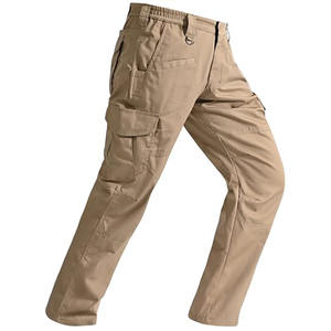 Pantalones de Trabajo Resistentes para Hombre, Corte Clásico, Multibolsillos, Pantalones Utilitarios para el Trabajo y Uso Diario, Pantalones para Hombre - Product Image 1