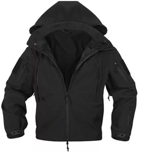 Cảnh sát an ninh bảo vệ áo Gió Áo khoác tùy chỉnh các bản vá lỗi Logo Nam dài không thấm nước dày mùa đông an ninh Áo khoác - Product Image 4