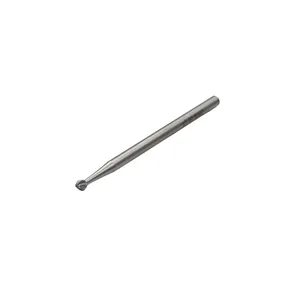 Broca para uñas de acero inoxidable, 1 3/4 pulgadas de largo, fresa redonda de 2 mm para callos y uñas, 20 000 RPM máx., vástago de acero - Product Image 1